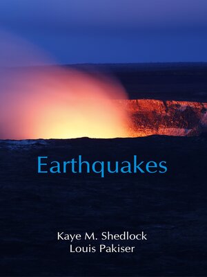 cover image of Earthquakes